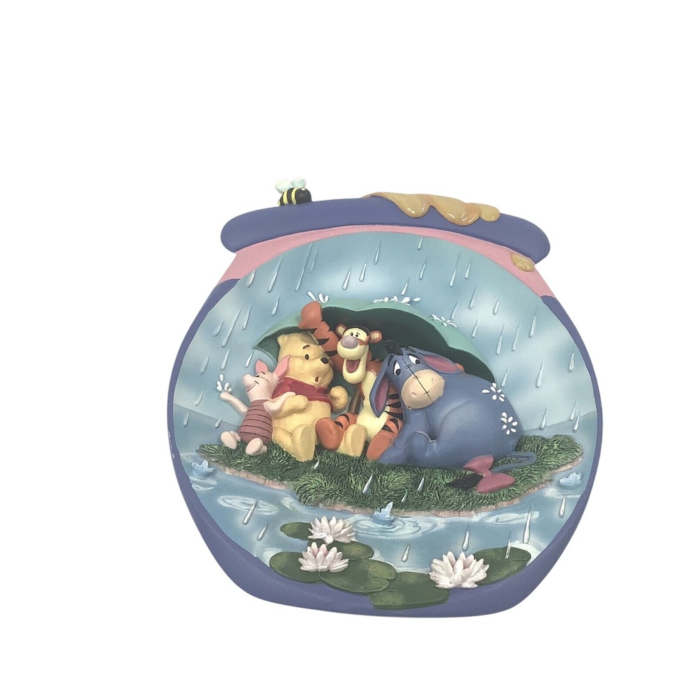 Disney Winnie the Pooh "It's Just a Small Piece of Weather" 3D Wall Décor Plate